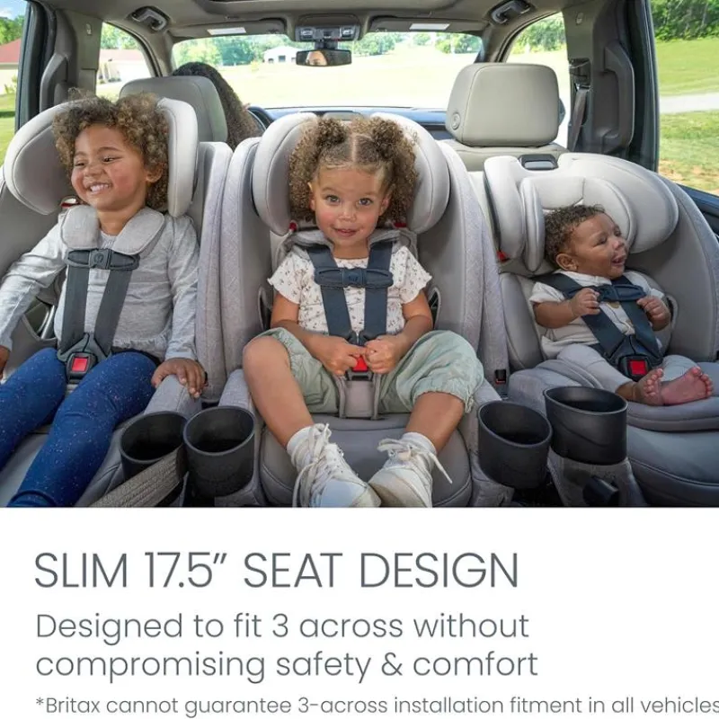 Britax All In One Car Seat|Convertible Car Seats*- One4life® Slim All-In-One Car Seat, Mineral Gray
