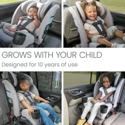 Britax All In One Car Seat|Convertible Car Seats*- One4life® Slim All-In-One Car Seat, Mineral Gray