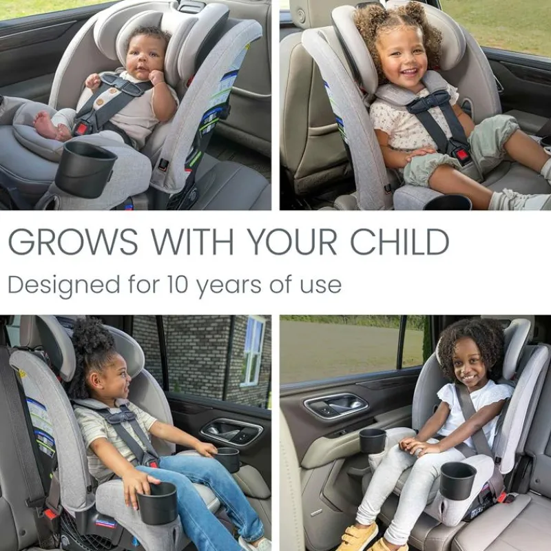 Britax All In One Car Seat|Convertible Car Seats*- One4life® Slim All-In-One Car Seat, Mineral Gray