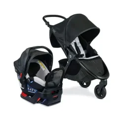 Britax Travel Systems*- Travel System B-Free Premium & B-Safe Gen2 FlexFit Plus, Black