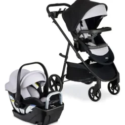 Britax Travel Systems*- Travel System Willow Brook S+, Alpine Base, Glacier Onyx, Us