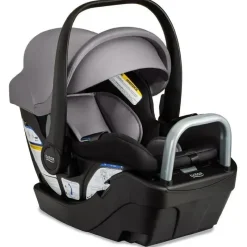 Britax Infant Car Seats*- Willow S Infant Car Seat with Alpine Anti-Rebound Base, Graphite Onyx