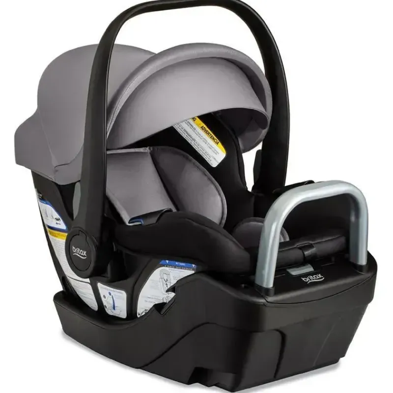 Britax Infant Car Seats*- Willow S Infant Car Seat with Alpine Anti-Rebound Base, Graphite Onyx