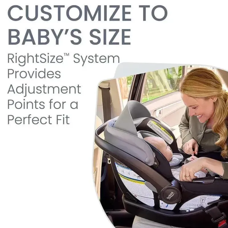 Britax Infant Car Seats*- Willow S Infant Car Seat with Alpine Anti-Rebound Base, Graphite Onyx