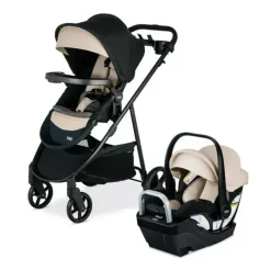 Britax Travel Systems*Willow Brook S + Travel System with Alpine Anti-Rebound Base - Sand Onyx