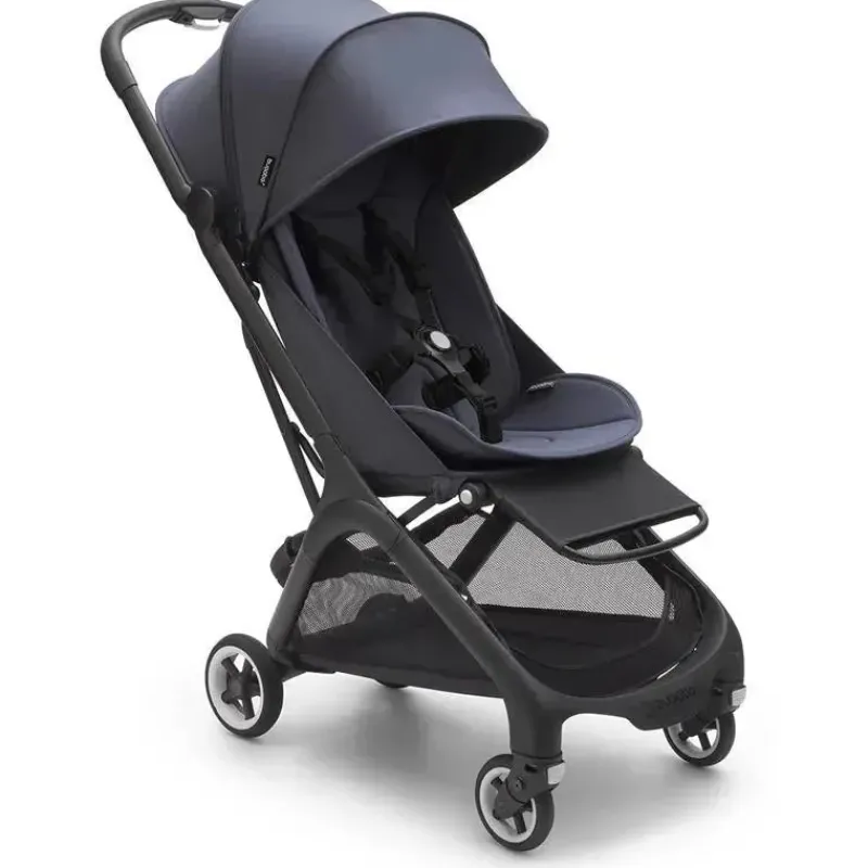 Bugaboo Lightweight Strollers*- Butterfly Complete Compact Stroller, Black/Stormy Blue
