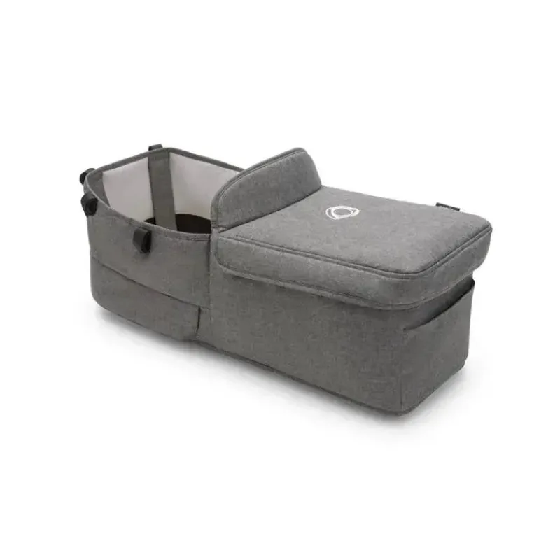 Bugaboo Bassinets & Carrycots*- Donkey 5 Bassinet Fabric Complete, Grey Melange