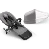 Bugaboo Add-On Seats & Boards*- Donkey 5 Duo Extension Set Grey Mélange