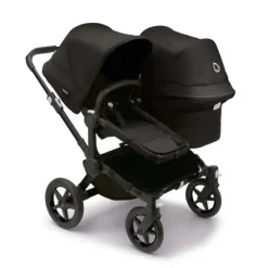 Bugaboo Add-On Seats & Boards*- Donkey 5 Duo Extension Complete Midnight Black