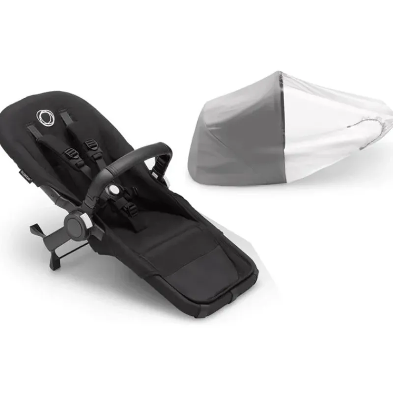 Bugaboo Add-On Seats & Boards*- Donkey 5 Duo Extension Set Midnight Black