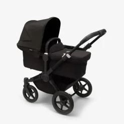 Bugaboo Single To Double Strollers*- Donkey 5 Mono Complete Black/Midnight Black