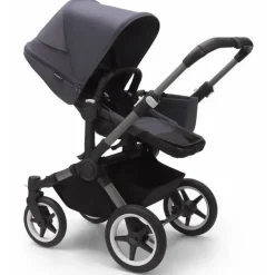 Bugaboo Single Strollers*- Donkey 5 Mono Complete Stroller, Graphite /Stormy Blue