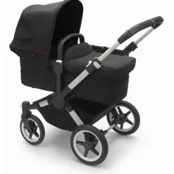 Bugaboo Single To Double Strollers|Double Strollers*- Donkey 5 Mono Complete Single-to-Double Stroller, Aluminum/Midnight Black