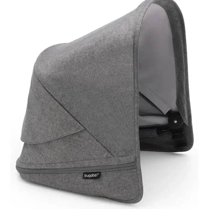 Bugaboo Liners & Color Packs*- Donkey 5 Sun Canopy, Grey Mélange