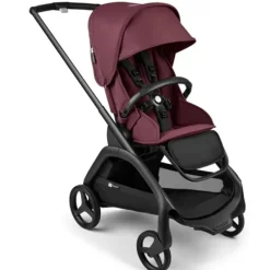 Bugaboo Lightweight Strollers*- Dragonfly Seat Complete, Black/Dark Cherry-Dark Cherry