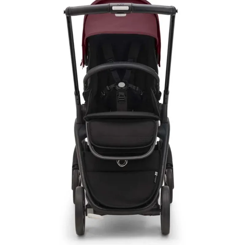Bugaboo Lightweight Strollers*- Dragonfly Seat Complete, Black/Dark Cherry-Dark Cherry