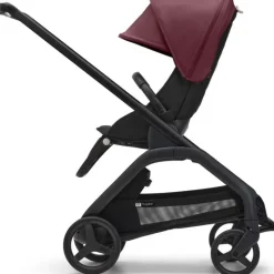 Bugaboo Lightweight Strollers*- Dragonfly Seat Complete, Black/Dark Cherry-Dark Cherry