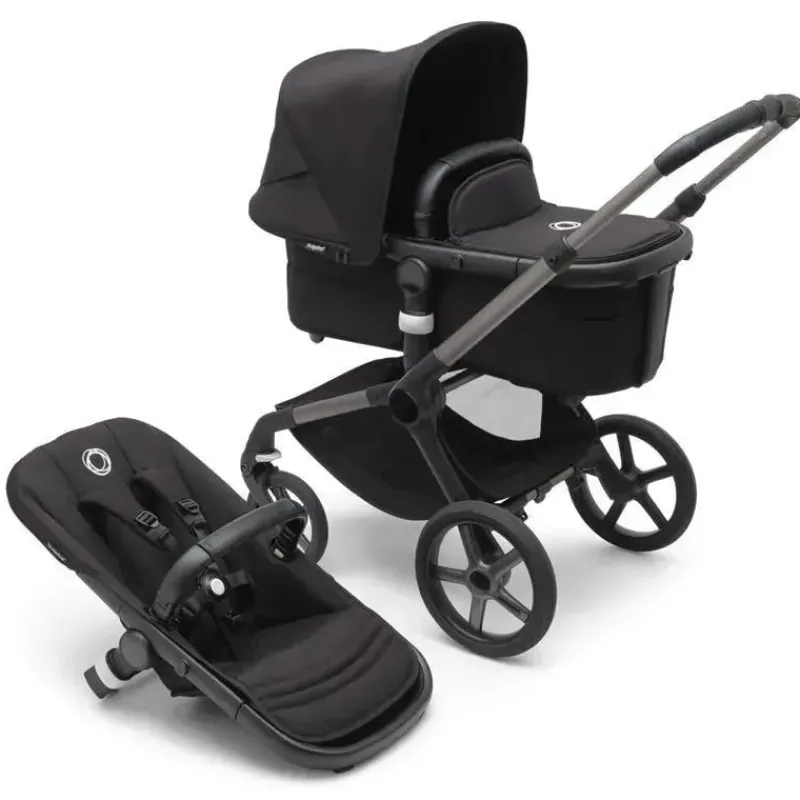 Bugaboo Single Strollers*- Fox 5 Complete Stroller, Black/Midnight Black