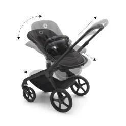 Bugaboo Single Strollers*- Fox 5 Complete Stroller, Black/Midnight Black