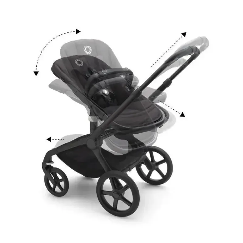 Bugaboo Single Strollers*- Fox 5 Complete Stroller, Black/Midnight Black