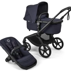 Bugaboo Single Strollers*- Fox 5 Renew Complete Bassinet & Seat, Deep Indigo