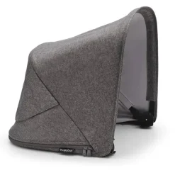 Bugaboo Liners & Color Packs*- Fox 5 Sun Canopy, Grey Melange