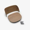 Bugaboo High Chair Accessories|High Chair*- Giraffe Back & Seatrest, Warm Wood/Grey