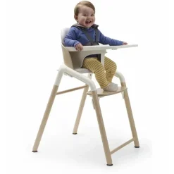 Bugaboo High Chair*- Giraffe Complete High Chair, Warm Wood/Grey