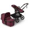 Bugaboo Top Strollers|Single To Double Strollers*- Kangaroo Complete Stroller, Black/Dark Cherry