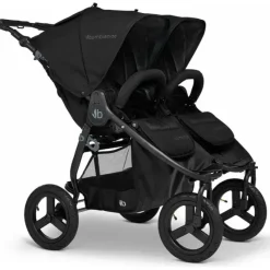 Bumbleride Double Strollers*- Indie Twin Side by Side Double Stroller, Black