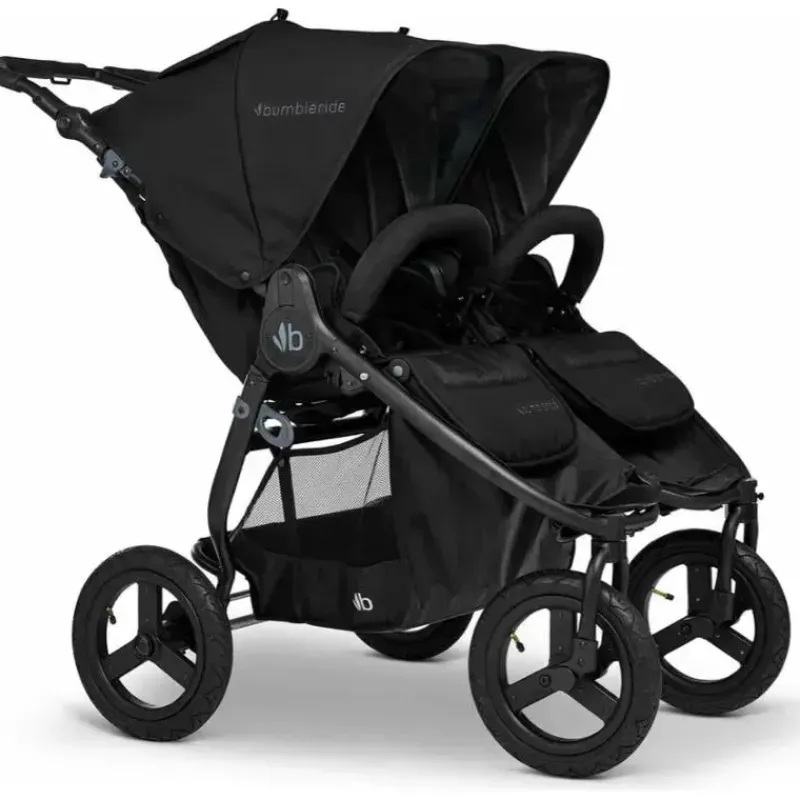Bumbleride Double Strollers*- Indie Twin Side by Side Double Stroller, Black