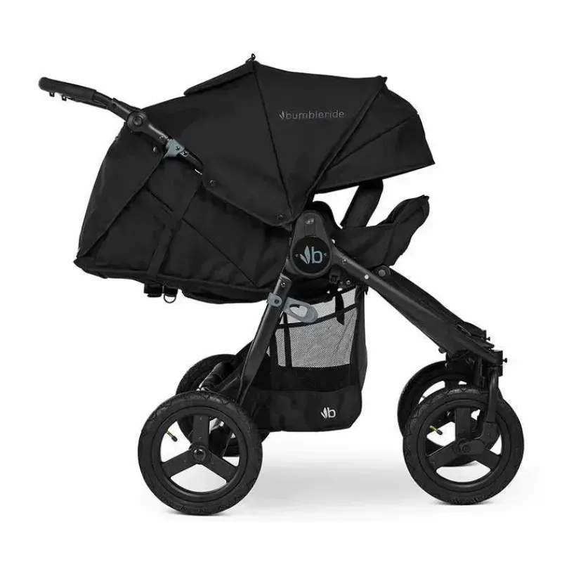 Bumbleride Double Strollers*- Indie Twin Side by Side Double Stroller, Black