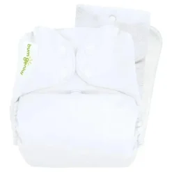 BumGenius Cloth & Reusable Diapers*- Original One-Size Pocket-Style Cloth Diaper 5.0, White