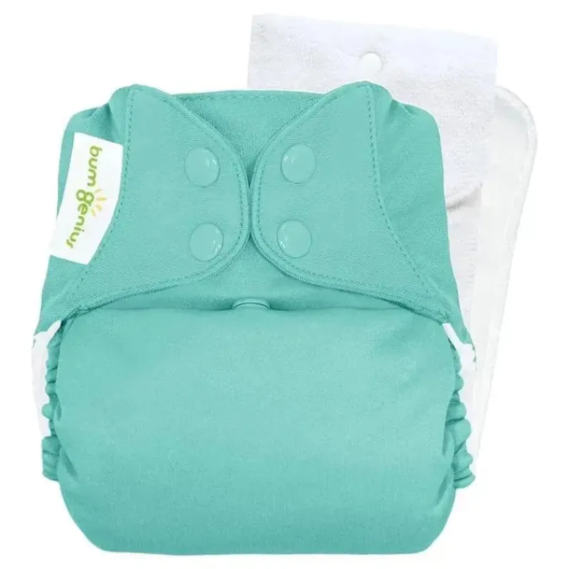 BumGenius Cloth & Reusable Diapers*- Original One-Size Pocket-Style Cloth Diaper 5.0, Mirror