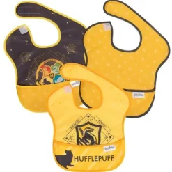 Bumkins Harry Potter|Bibs*19 - Harry Potter Superbib 3 Pack, Hufflepuff
