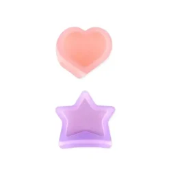 Bumkins Utensils & Accessories|Dishes, Utensils & Food Containers*- Baby Silicone Little Dippers, Attaches to Bowls, Dishes and Plates, 2 Pack, Magenta Jelly
