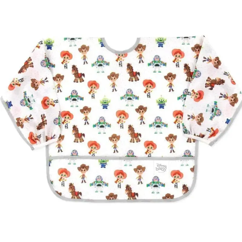 Bumkins Toy Story|Bibs*- Baby Sleeved Bib - Toy Story
