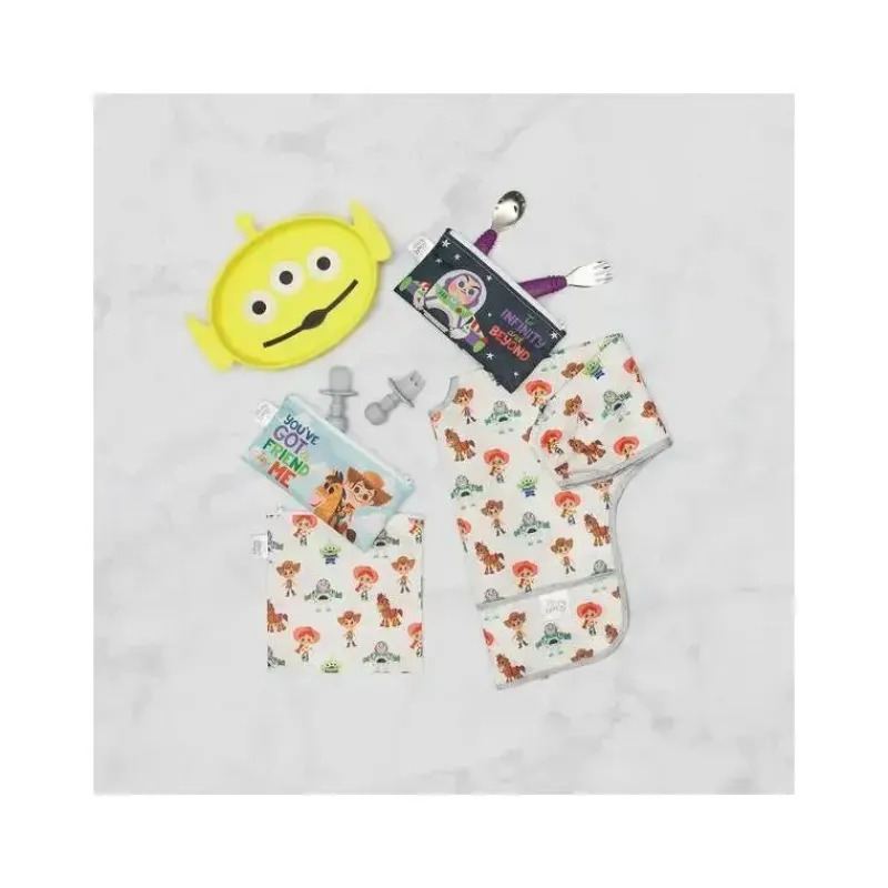 Bumkins Toy Story|Bibs*- Baby Sleeved Bib - Toy Story
