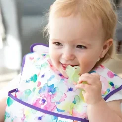 Bumkins Utensils & Accessories|Dishes, Utensils & Food Containers*- Baby Utensils Set, Chewtensils Silicone, Green Jelly