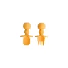 Bumkins Utensils & Accessories|Dishes, Utensils & Food Containers*- Chewtensils baby utensils set - Tangerine