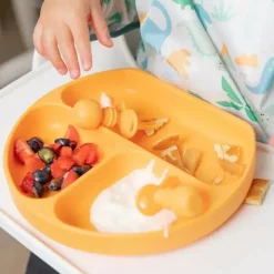 Bumkins Utensils & Accessories|Dishes, Utensils & Food Containers*- Chewtensils baby utensils set - Tangerine