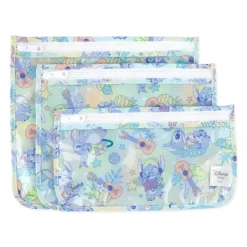 Bumkins Handbags & Accessories*- Clear Travel Bag 3 Pk, Aloha