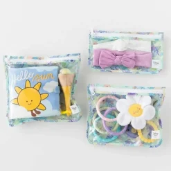 Bumkins Handbags & Accessories*- Clear Travel Bag 3 Pk, Aloha