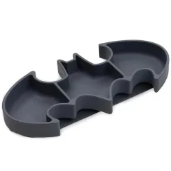 Bumkins Super Heroes|Suction Plates & Bowls*- Dc Comics Silicone Grip Dish, Batman