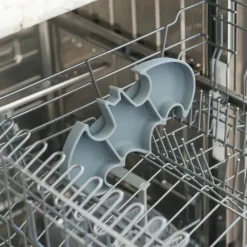 Bumkins Super Heroes|Suction Plates & Bowls*- Dc Comics Silicone Grip Dish, Batman