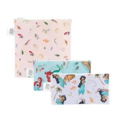 Bumkins Disney Princess|Lunch Boxes & Bags*- Disney Princess 3Pk Snack Bag