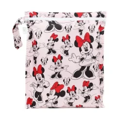 Bumkins Mickey & Minnie|Utensils & Accessories*- Disney Waterproof Wet Bag, Minnie