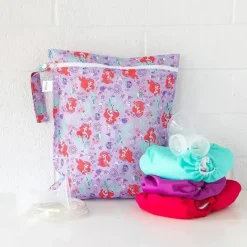 Bumkins Utensils & Accessories|Dishes, Utensils & Food Containers*- Disney Waterproof Wet Bag, Ariel
