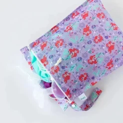 Bumkins Utensils & Accessories|Dishes, Utensils & Food Containers*- Disney Waterproof Wet Bag, Ariel