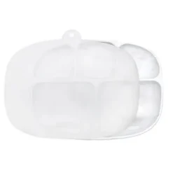 Bumkins Suction Plates & Bowls|Dishes, Utensils & Food Containers*- Grip Dish And Stretch Lid, Marble